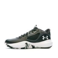 Chaussures de Basket Blanche/Noire/Grise Homme Under Armour Lockdown 6 pas cher