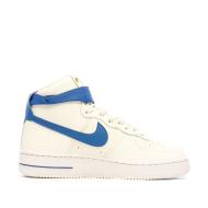Baskets Écru Femme Nike Nike Air Force 1 Hi vue 2