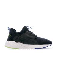 Baskets Noir/Vert/Bleu Garçon Kappa San Puerto vue 2