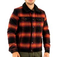 Veste Noir/Orange Homme Superdry Trucker