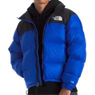 Doudoune Noir/Bleu Homme The North Face 1996 Retro Nuptse pas cher