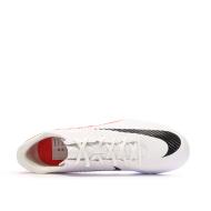 Chaussures de Foot Blanc/Rouge Homme Nike Vapor 15 Club FG/MG vue 4