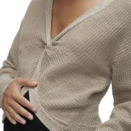Pull de Grossesse Beige Femme Mamalicious Lems vue 3