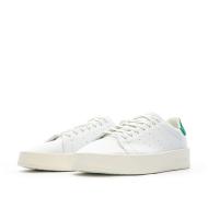 Baskets Blanches/Vert Homme Adidas Stan Smith Relasted vue 6