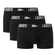 X3 Sous-vêtement Noir Homme Lacoste Stretch vue 3