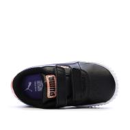 Baskets Noir Fille Puma Carina 3.0 Blurry Dr vue 4