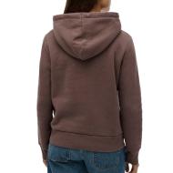 Sweat à Capuche Marron Femme Superdry Tonal Core vue 2
