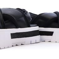 Sandales Noires Femme Puma Mayze vue 7