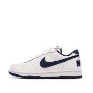 Baskets Blanches/Marines Homme Nike Big Nike Low pas cher