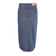 Jupe en Jean Longue Bleu Femme Noisy May Slit Midi Skirt vue 2