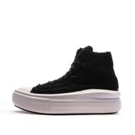 Baskets Noires Femme Converse Chuck Taylor All Star Move vue 2