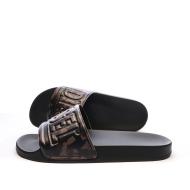 Claquettes Noires/Marrons Homme Diesel Mayemi