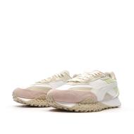 Baskets Rose/Beige Fille Puma Blktop Rider Bts vue 6