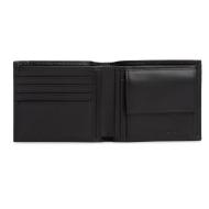 Portefeuille Noir Homme Tommy Hilfiger Th Central Cc & Coin vue 2