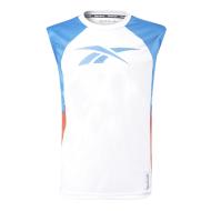 Maillot Blanc Garçon Reebok Vector pas cher