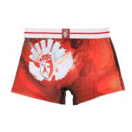 LOSC Boxer Rouge Homme No Publik vue 2