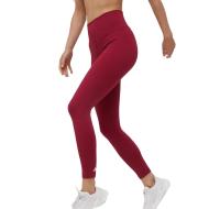 Legging Bordeaux Femme Adidas Optime 7/8 pas cher