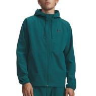 Veste de Pluie Verte Bleuté Homme Under Armour Ua Stretch