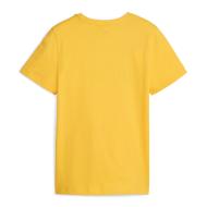 T-Shirt Jaune Garçon Puma Essentials Logo 586985 vue 2