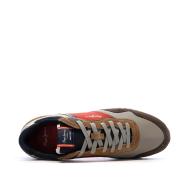 Baskets Marron/Rouge/Marine Homme Pepe jeans Brit Road M vue 4