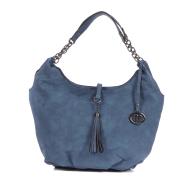 Sac à main Bleu femme Manoukian Indigo