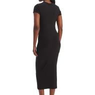 Robe Noire Femme Tommy Hilfiger Tjw Script vue 2