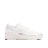 Baskets Blanches Femme Adidas Hoops 3.0 Bold vue 2