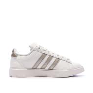 Baskets Blanches/Grises Femme Adidas Grand vue 2