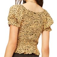 Top Camel/Noir Femme Billabong Sweet Talker vue 2