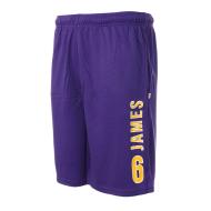 Short de Basketball Violet Homme NBA Los Angeles Lakers pas cher