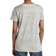 Graues T-Shirt Frau All Over Print D21210 Ansicht 2