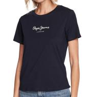 T-shirt Marine Femme Pepe jeans Wendy pas cher