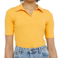 Polo Jaune Femme JDY Fransiska