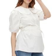 Blouse Blanche Femme Mamalicious Tora pas cher