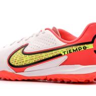 Chaussures de foot Blanc/Rouge Enfant Nike Tiempo Legend 9 Academy TF vue 7