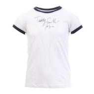T-shirt Blanc Fille Teddy Smith Tifar pas cher