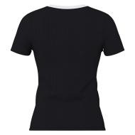 T-Shirt Noir Femme Pieces May vue 2