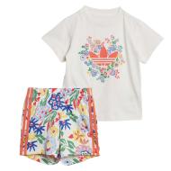 Adidas Niñas Conjunto Blanco JC8013 barato