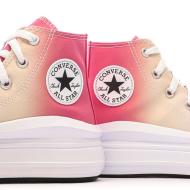 Baskets Roses Fille Converse All Star Move Platform vue 7