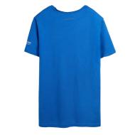 T-shirt Bleu Homme Teddy Smith T-geo vue 2