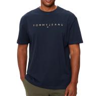 T-shirt Marine Homme Tommy Hilfiger Gold Linear