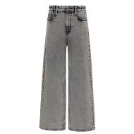 Jean Large Gris Fille Teddy Smith Electra