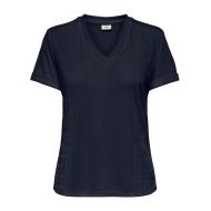 T-Shirt Marine Femme JDY Pensa