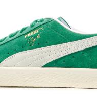 Baskets Vertes Homme Puma Clyde Og vue 7