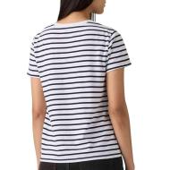 T-Shirt Blanc/bleu Femme Levi's Perfect 1 vue 2