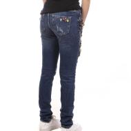 Jean Slim Bleu brut Femme Guess FYLT vue 2