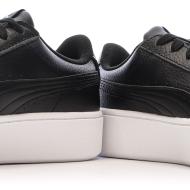 Baskets Noires Femme Puma Vikky vue 4