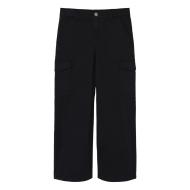 Pantalon en Toile Noir Fille Name it Wide Twill vue 3