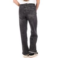 Jeans Loose Gris Délavé Femme Monday Premium Wide vue 2