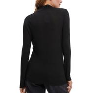 Top Noir Femme Vero Moda Carla vue 2